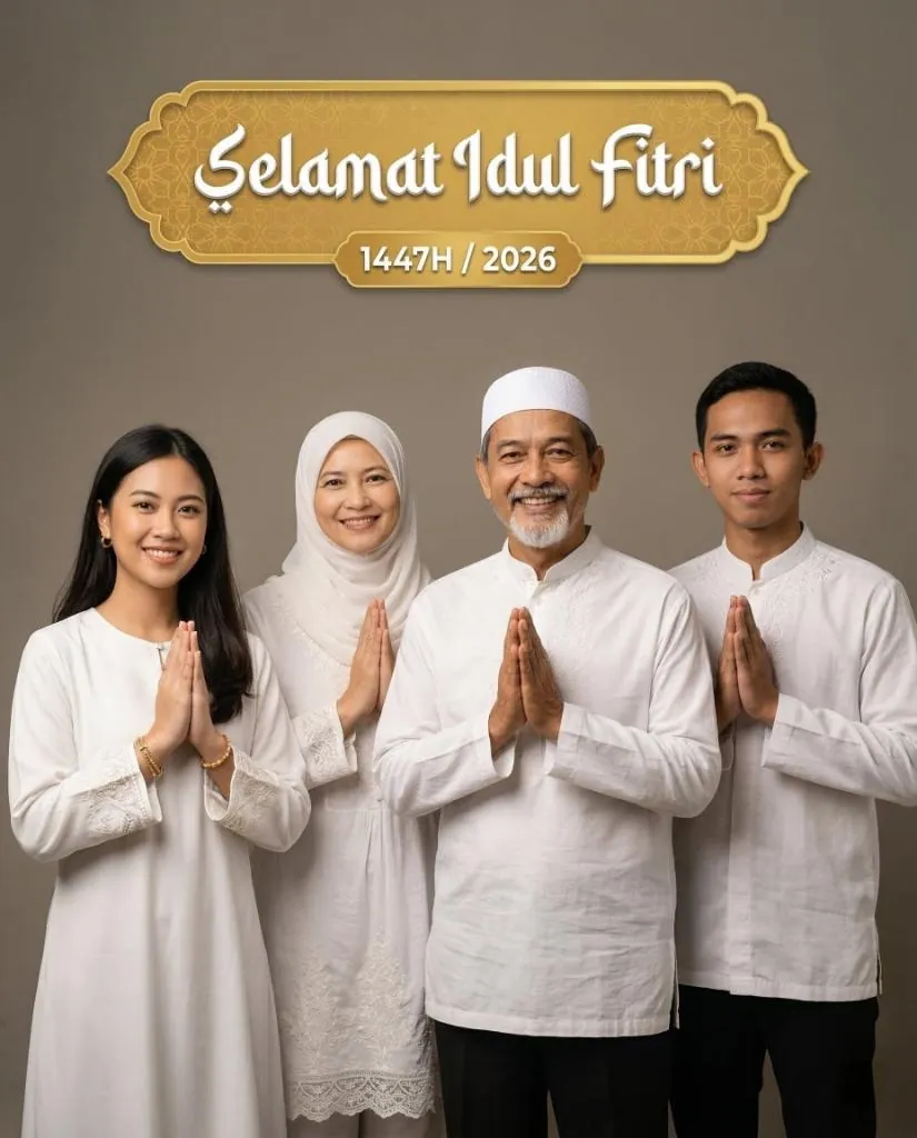 White Studio Greeting