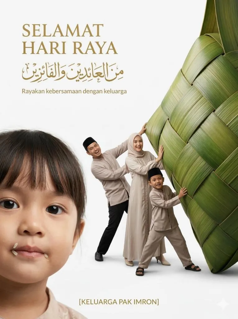 Poster Ketupat Humor