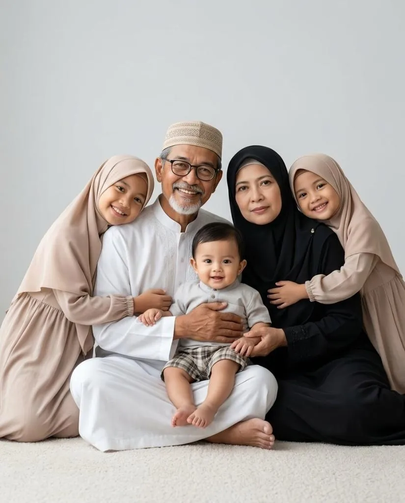 Tiga Generasi Lebaran