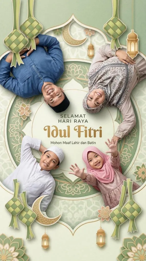 Top View Greeting Card