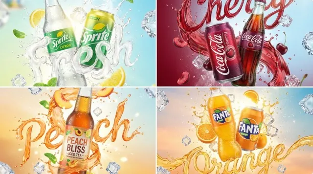 Visual Iklan Minuman