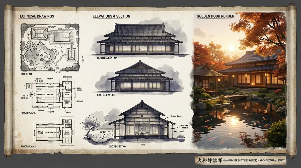 Arsitektur Ryokan Jepang