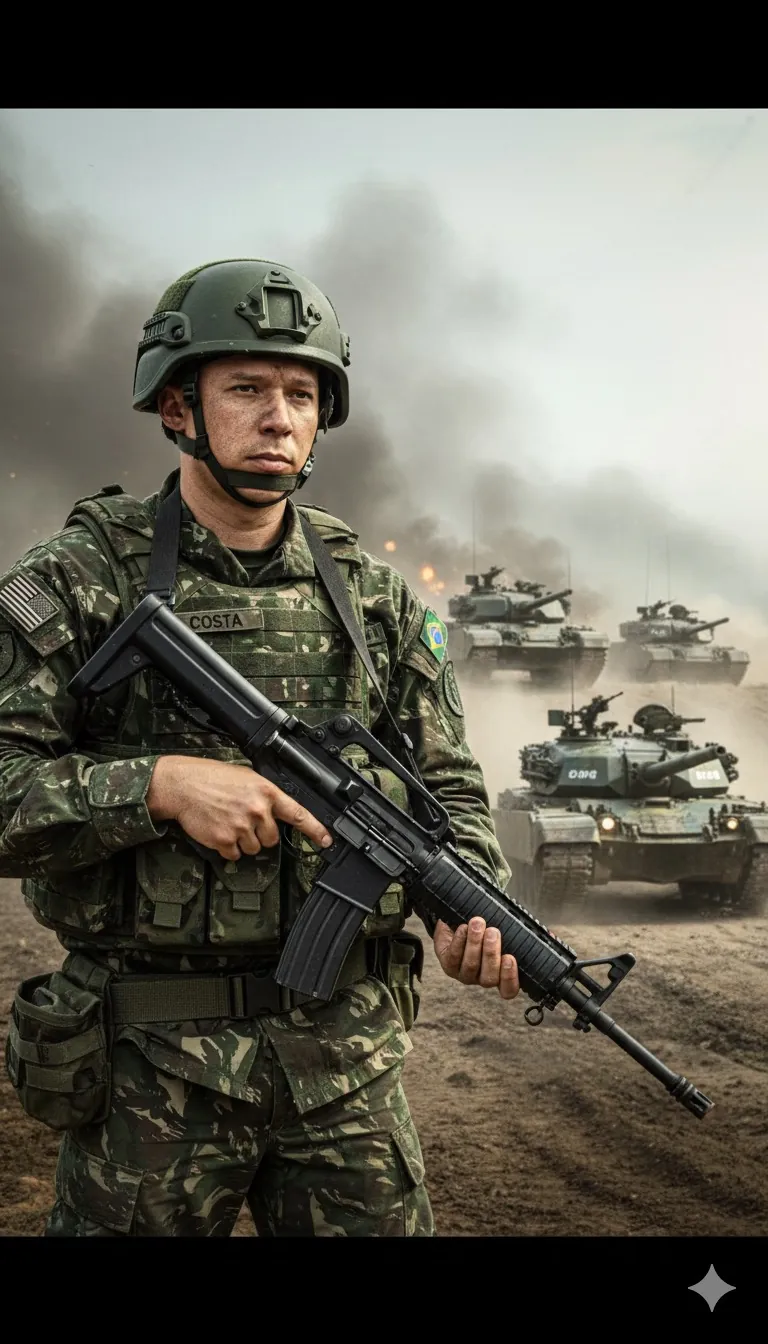 Potret Tentara Tempur